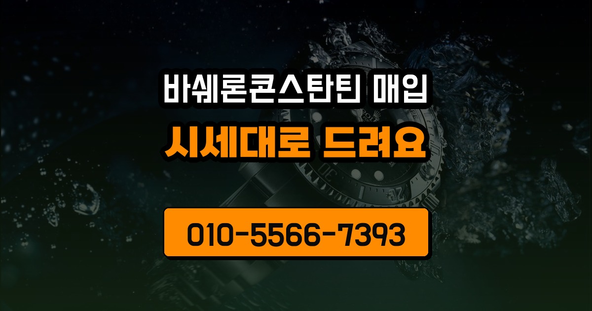 바쉐론콘스탄틴 매입