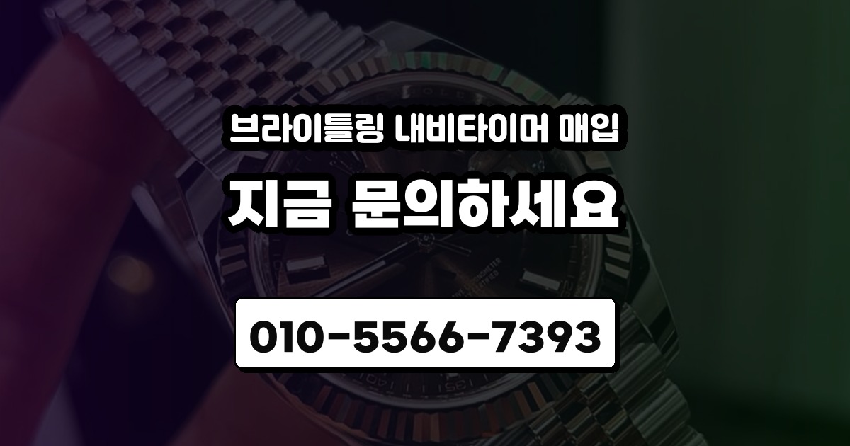 브라이틀링 내비타이머 매입