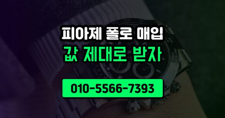 피아제 폴로 매입
