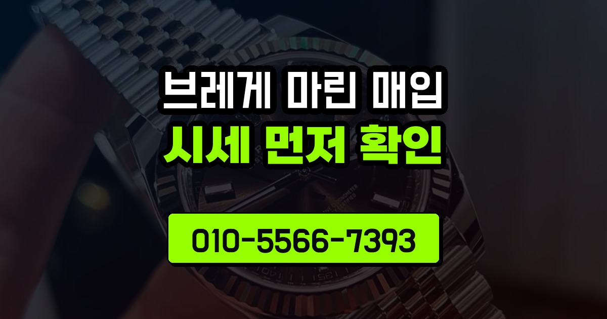 브레게 마린 매입