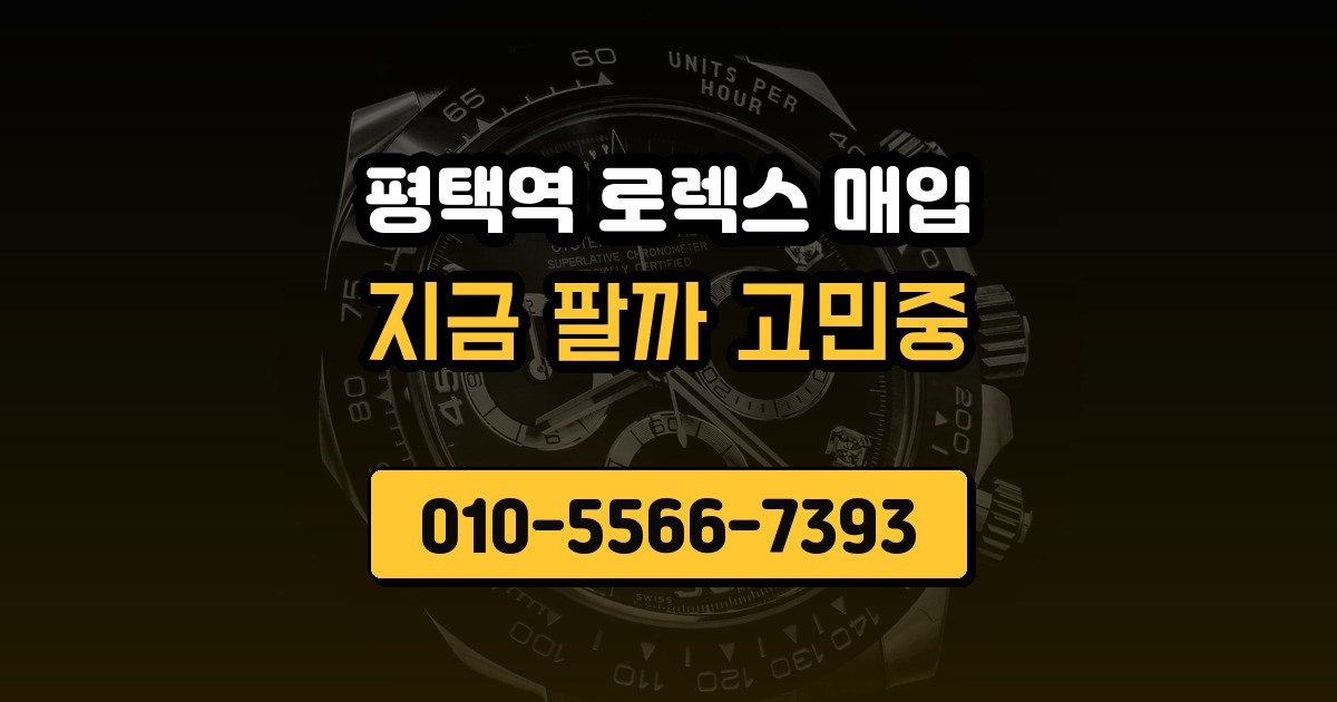 평택역 로렉스 매입
