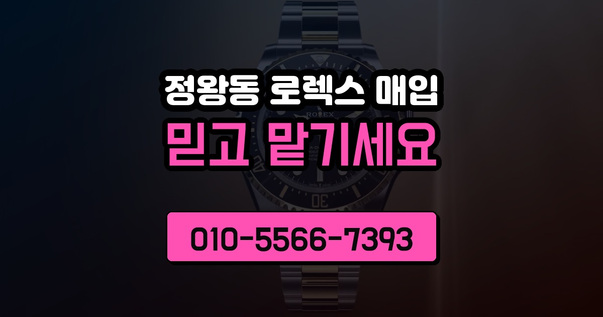 정왕동 로렉스 매입