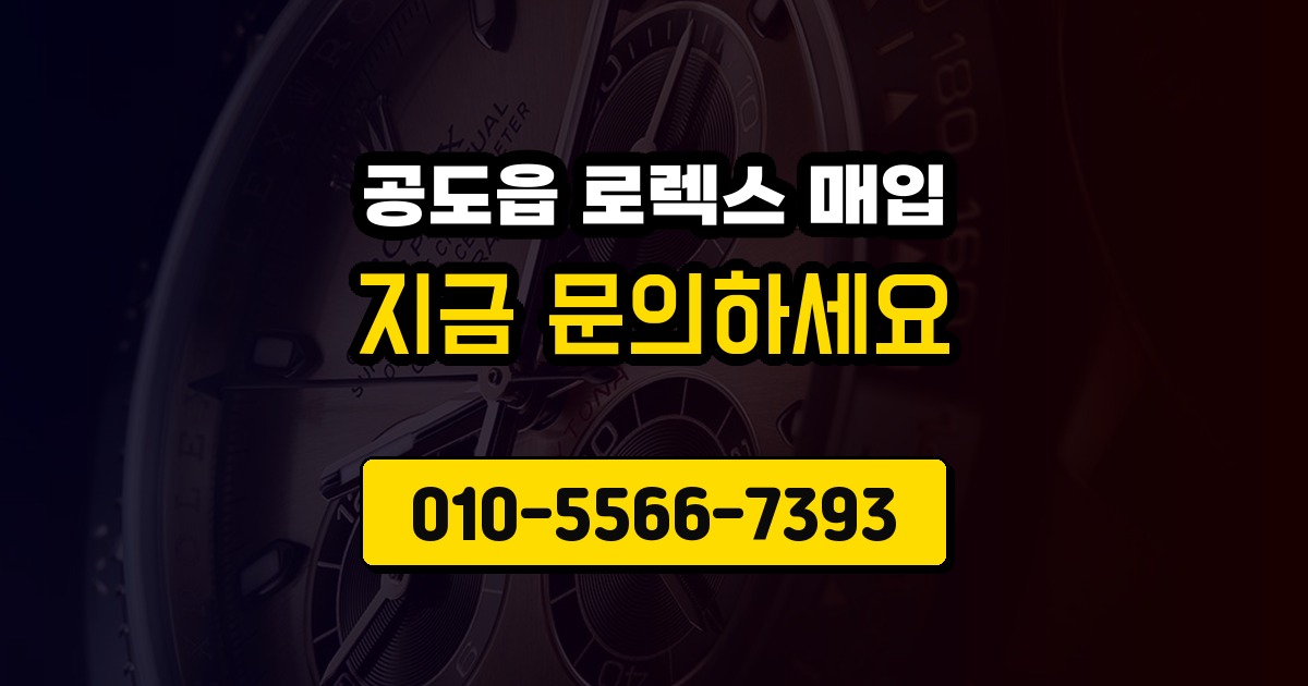 공도읍 로렉스 매입